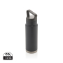 Leakproof vacuum on-the-go bottle with handle, grey
