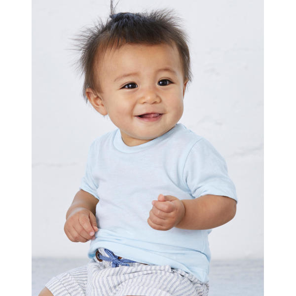 Baby Triblend Short Sleeve Tee - Blue Triblend