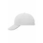 MB6112 6 Panel Raver Sandwich Cap - white/navy - one size