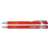 Aluminium balpen V-ringen oranje