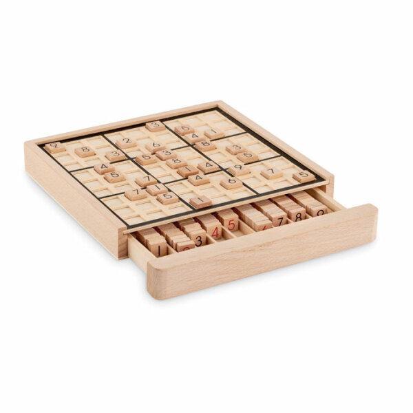 Sudoku bord | Hout | Te bedrukken relatiegeschenk