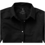 Vaillant oxford dames blouse met lange mouwen - Zwart - XXL