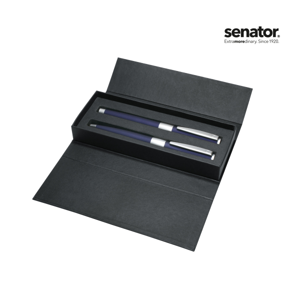 senator® Image Chrome Set (balpen+ Rollerball)