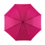 Automatisch te openen stormvaste paraplu WIND - donkerroze