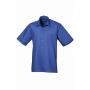Short Sleeve Poplin Shirt, Royal Blue, 17, Premier
