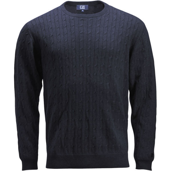 Cutter & Buck Blakely knitted sweater heren dark navy 4xl