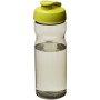 H2O Active® Eco Base 650 ml sportfles met kanteldeksel - Charcoal/Limegroen