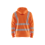 Hooded sweatshirt met rits High Vis Hooded sweatshirt met rits High Vis