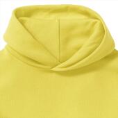RUS Children's Hooded Sweatshirt, Yellow, 7-8jr