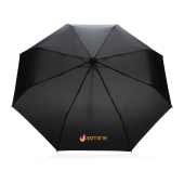 20.5" Impact AWARE™ RPET 190T pongee mini paraplu, wit