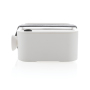 PP lunchbox with spork, white