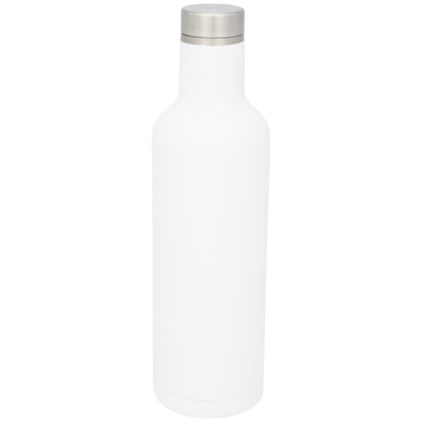 Pinto 750 ml koper vacuüm geïsoleerde drinkfles - Wit