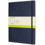 Classic XL softcover notitieboek - effen - Saffierblauw