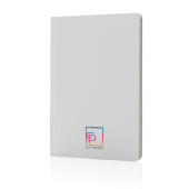 A5 Impact stone paper hardcover notebook, white