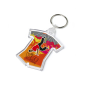 Acrylic Ellipse Keyfob 30x63mm Acrylic Ellipse Keyfob 30x63mm