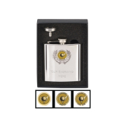 Golf Trophie Vision Hip Flask with Driver Label Golf Trophie Vision Hip Flask with Driver Label