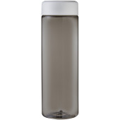 H2O Active® Vibe 850 ml drikkeflaske med skruelåg - Trækul/Hvid