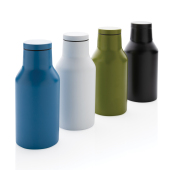 RCS gerecycled roestvrijstalen compacte fles, blauw