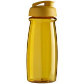 H2O Active® Pulse 600 ml sportfles met flipcapdeksel - Geel