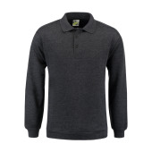 L&S Polosweater for him Antracite S