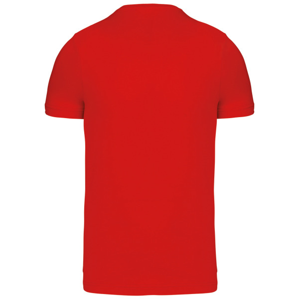 T-shirt ronde hals korte mouwen Red 4XL