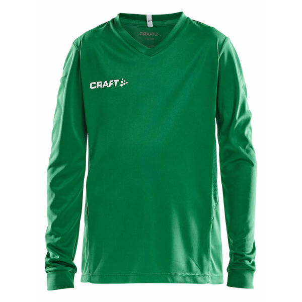 Craft Squad solid jersey LS jr team green 122/128