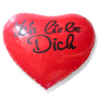 Heart-Shaped Inflatable Pillows
