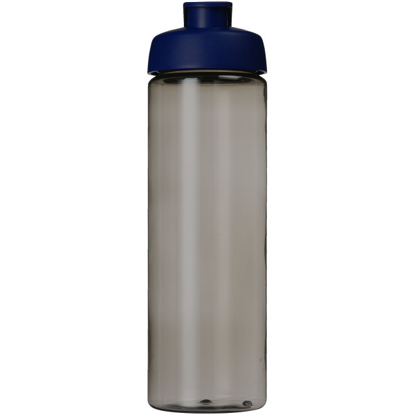 H2O Active® Eco Vibe 850 ml flip lid sport bottle - Charcoal/Blue