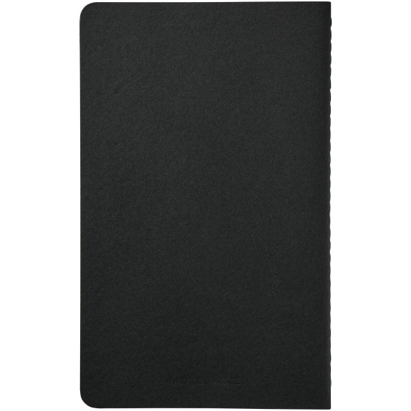 Moleskine Cahier Journal L - squared - Solid black