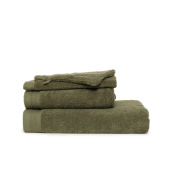 Organic Towel - Olive Green