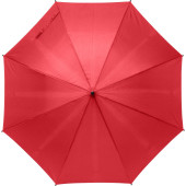 RPET pongee (190T) paraplu rood