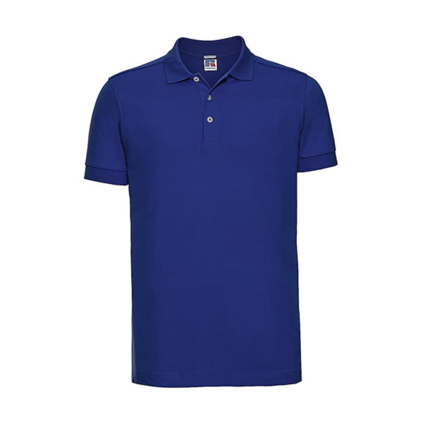 Men's Fitted Stretch Polo - Bright Royal - 3XL
