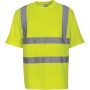 Signalisatie T-shirt met korte mouwen Hi Vis Yellow 4XL