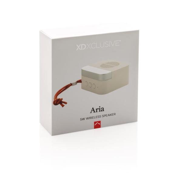 Aria 5W draadloze speaker, wit