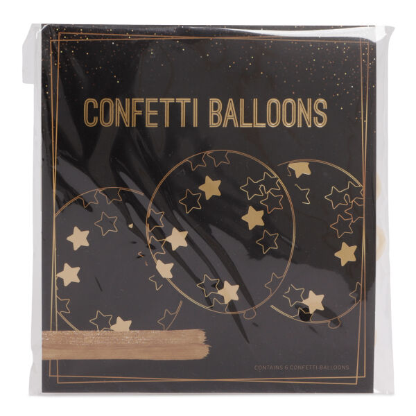 SENZA Confetti Ballonnen Goud /6