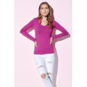 Stedman T-shirt V-neck Claire LS for her Stedman T-shirt V-neck Claire LS for her