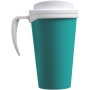 Americano® Grande 350 ml insulated mug - Aqua blue/White