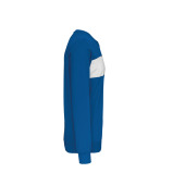Sweater in polyester kind Sporty Royal Blue / White 10/12 jaar