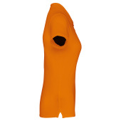 Piqué-damespolo korte mouwen Orange XS