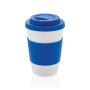 Herbruikbare koffiebeker 270ml, blauw