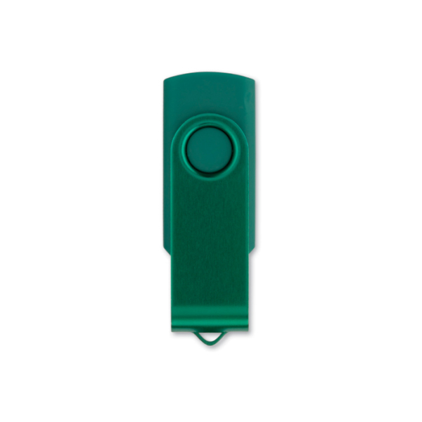USB stick 2.0 Twister 4GB - Donker Groen