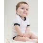 Baby Ringer Bodysuit - White/Red