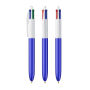 BIC® 4 Colours Glacé with Lanyard 4 Colours Glacé ballpen LP blue_UP white_RI white