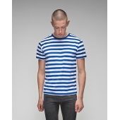 Men's Stripy T - Classic Blue/White - S