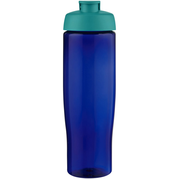H2O Active® Eco Tempo drinkfles van 700 ml met klapdeksel - Aqua/Blauw