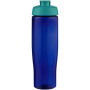 H2O Active® Eco Tempo drinkfles van 700 ml met klapdeksel - Aqua/Blauw