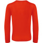 Men's organic Inspire long-sleeve T-shirt Fire Red M