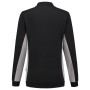Polosweater Bicolor Dames 302002 Black-Grey 5XL