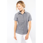 Ladies' short-sleeved Oxford shirt Oxford Zinc XXL