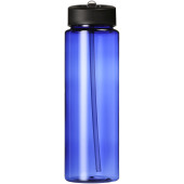 H2O Active® Vibe 850 ml sportfles met tuitdeksel - Blauw/Zwart